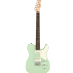 Squier Paranormal Baritone Cabronita Telecaster, Laurel Fingerboard, Parchment Pickguard, Surf Green Electric Guitar