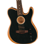 Fender Acoustasonic Player Telecaster Brushed Black Electric Guitar