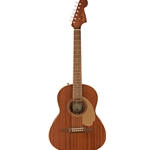 Fender Sonoran Mini Acoustic Electric Guitar All Mahogany