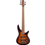 Ibanez SR405EQM 5-String Surreal Blue Burst Gloss Electric Bass Guitar