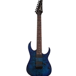 Ibanez RG7421PB 7-String Electric Guitar Sapphire Blue Flat