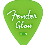 Fender Glow In The Dark 351 Picks, 12-Pack