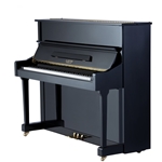 A. Geyer 48" Studio GU-123 Polished Ebony Acoustic Piano