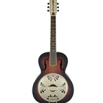 Gretch G9241 Alligator Biscuit Round Neck Resonator Guitar with Fishman Nashville Pickup, 2 Color Sunburst