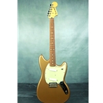 Fender Mustang Player Firemist Gold Electric Guitar Preowned