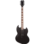 ESP LTD Viper-400 Baritone Black Satin Electric Guitar