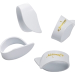 National Thumb Picks White Celluloid, Large, 4 Pack