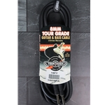 Tour Tough 15ft 1/4" to 1/4" Instrument Cable Black
