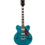 Gretch G2622 Streamliner Center Block Double Cut with V Stoptail, Broad'Tron BT 2S Pickups, Laurel Fingerboard, Ocean Turquoise Electric Guitar