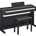Yamaha Black walnut Arius traditional console digital piano with bench