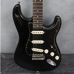 Fender Custom Shop Postmodern Stratocaster RW  Journeyman Relic Aged Black Electric Guitar