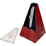 Wittner 802K Plastic Metronome Mahogany Grain, No Bell