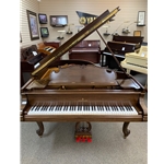 Steinway Model- L Grand Piano Louis XV 5'10" French Walnut Satin  Vintage