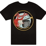 Fender 1946 Guitars & Amplifiers T-Shirt, Vintage Black, XXL