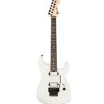 Charvel Jim Root Signature Pro-Mod San Dimas Style 1 HH FR E, Ebony Fingerboard, Satin White Electric Guitar