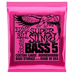 Ernie Ball Super Slinky 5-String Nickel Wound Electric Bass Strings - 40-125 Gauge