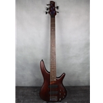 Ibanez SR-505 Brown Satin Mahogany 5-String Bass Guitar Preowned
