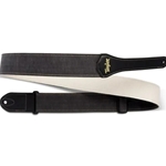 Taylor Vegan Guitar Strap,Hgbn Hemp Cotton, Black