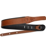 Taylor Aerial 500 Series Strap, Leather, British Tan Guitar Strap