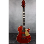 Gretsch G6228FM Players Edition Jet BT with V-Stoptail and Flame Maple, Ebony Fingerboard, Bourbon Stain Electric Guitar