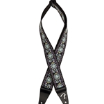 Fender Pasadena Woven Strap, Blue Lotus, 2" Guitar Strap