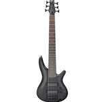 Ibanez SR306EB 6-String Electric Bass Guitar Weathered Black