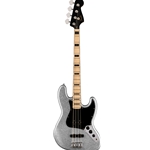 Fender Limited Edition Mikey Way Jazz Bass, Maple, Silver Sparkle Electric Guitar