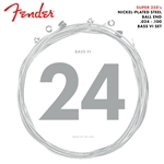 Fender Super 250 Bass VI Strings, Nickel Plated Steel, Ball End