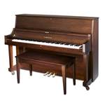 Yamaha P-22 45" Studio Piano Satin Walnut Professional Collection