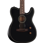 Fender Acoustasonic Standard Telecaster, Black Electric Guitar
