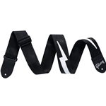 Gibson The Lightning Bolt Seatbelt Guitar Strap Black