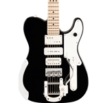 Fender Jack White Triplecaster, Maple Fingerboard, Black Electric Guitar