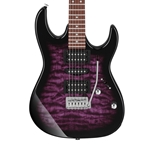 Ibanez GRX70QA Electric Guitar Transparent Violet Sunburst