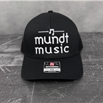 Mundt Music Black Logo Hat