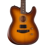 Fender Acoustasonic Standard Telecaster Acoustic Electric Guitar Honey Burst