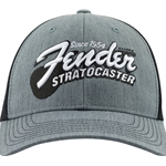 Fender Fender Stratocaster Guitar Hat, Heather Gray