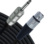 Horizon XLR to 1/4" Transformer Microphone Cable - 25 ft.