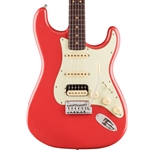 Fender American Ultra Luxe '60s Stratocaster HSS Electric Guitar Fiesta Red