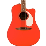 Fender California Standard Redondo  Acoustic Electric Guitar Fiesta Red