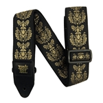 Ernie Ball Classic Jacquard Guitar Strap/Bass Strap Royal Crest