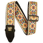 Ernie Ball Classic Jacquard Guitar Strap/Bass Strap Candy Sun