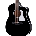 Taylor 250ce Plus Doce Doble Acoustic Electric Guitar Black