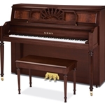 Yamaha P-660 Sheraton 45" Professional Gallery Collection Upright Piano