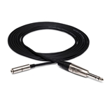 Hosa Pro Headphone Extension Cable 10 ft REAN 3.5 mm TRS to 1/4 in TRS