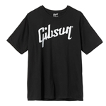 Gibson Distressed Gibson Logo T Black  Medium