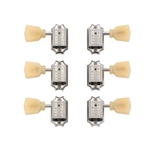 Gibson Vintage Nickel Machine Heads, Yellow Buttons