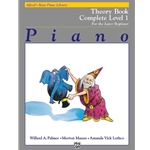 Alfred's Basic Piano Library: Theory Book Complete 1 (1A/1B)