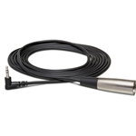Hosa 5' Right-angle 3.5 mm TRS to XLR3M cable