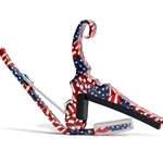 Kyser Quick-Change Acoustic Guitar Capo Flag