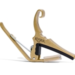 Kyser Quick-Change Acoustic Guitar Capo Gold